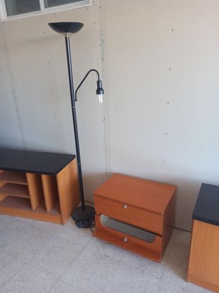 Muebles salón/merendero madera 