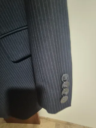 Traje Raya Diplomática Mango Azul marino