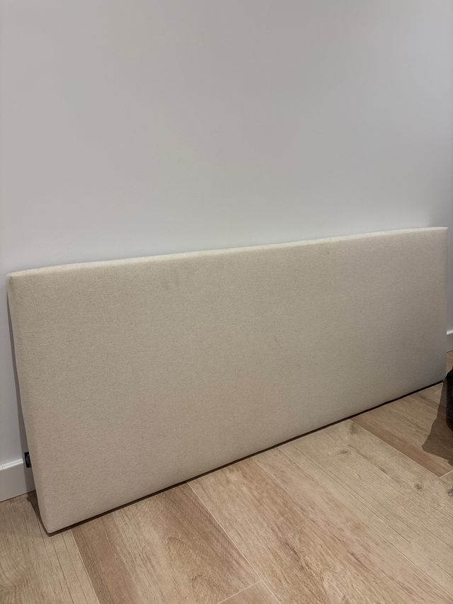 Testiera da letto Maison du Monde in lino beige