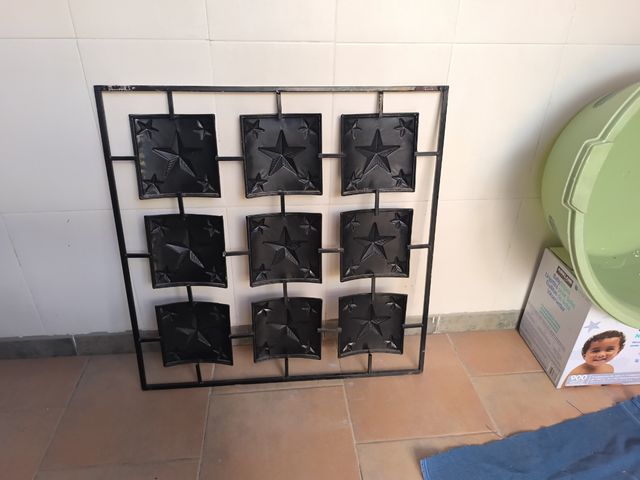 Cuadro Decorativo Estrellas Metal