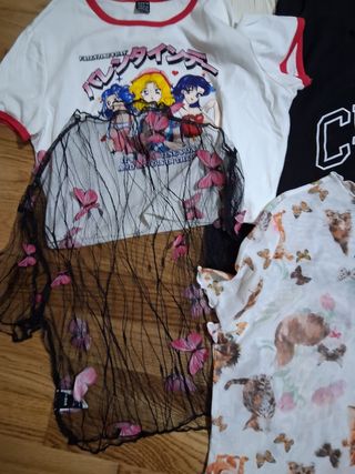 Lote 6 Camisetas Variadas