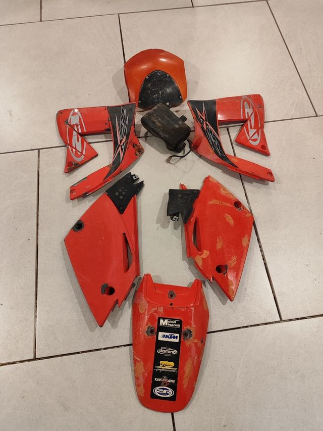 Tapas moto RRX - Solo pintar