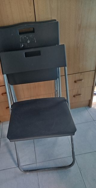 Sillas plegables IKEA 