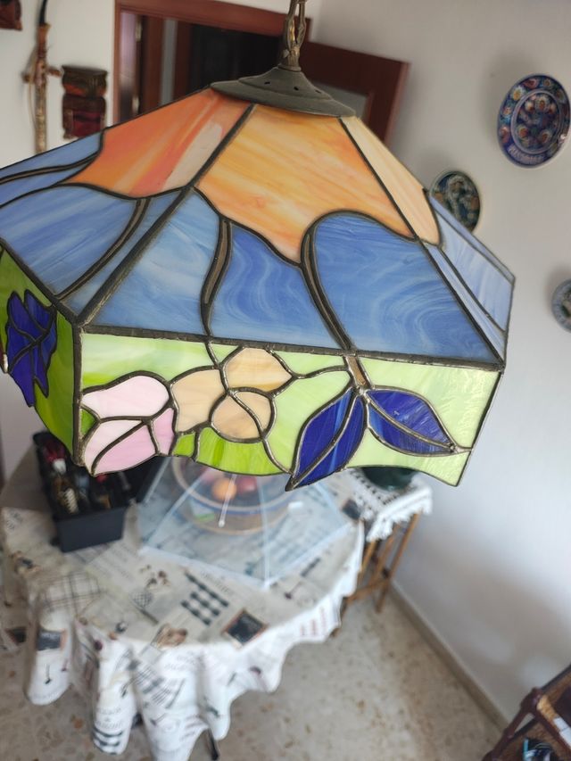 Lámpara Tiffany Vidrieras