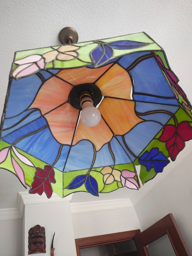 Lámpara Tiffany Vidrieras