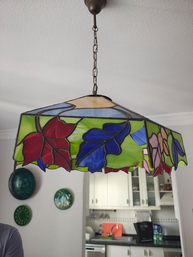 Lámpara Tiffany Vidrieras