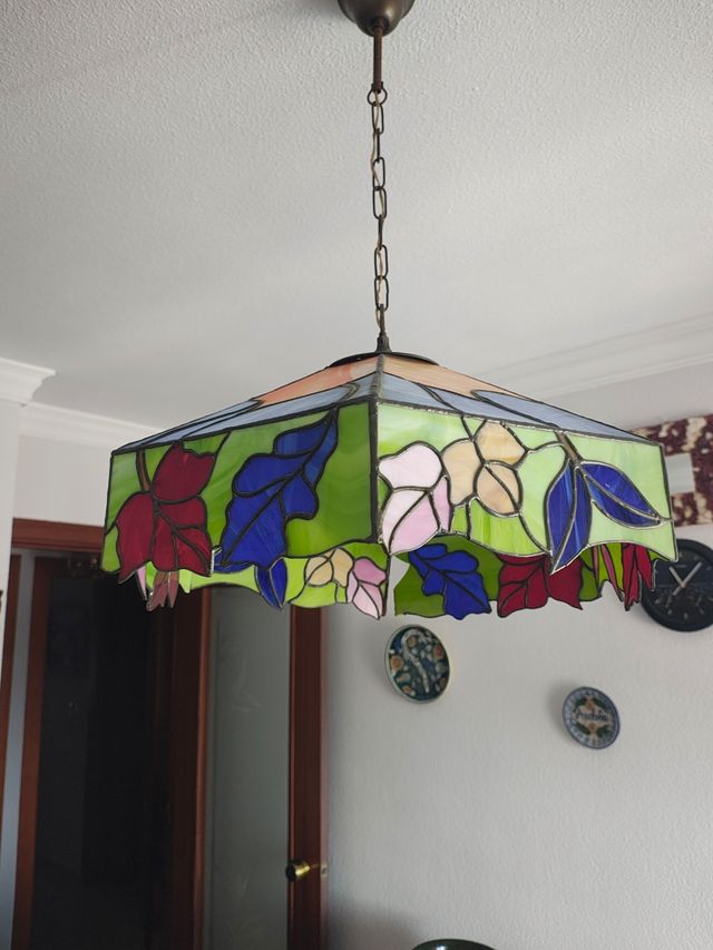 Lámpara Tiffany Vidrieras