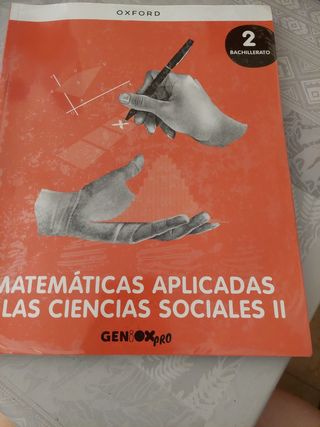 Matemáticas Aplicadas CC. Sociales II 2º Bachil...