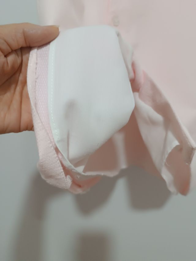 Vestido niña rosa con volantes