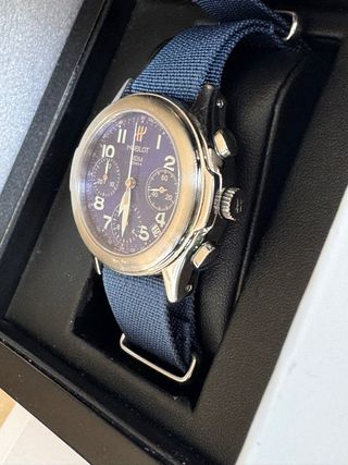 Hublot Elegance Chrono Esfera Azul