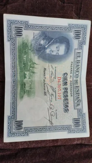 Billete 100 Pesetas Banco de España 1925