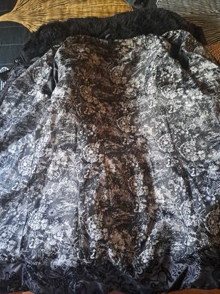 Abrigo Desigual estampado