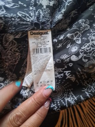 Abrigo Desigual estampado