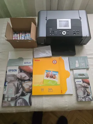 Impresora CANON y consumibles Kodak, Epson y otros