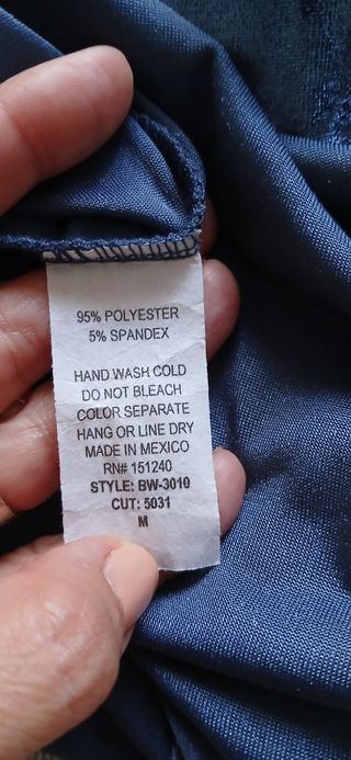 Vestido corto azul de terciopelo