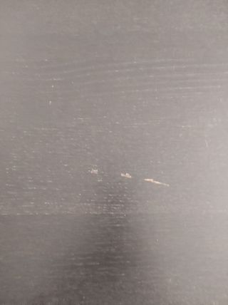 Mesa grande extensible Ikea madera oscura