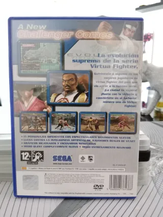 Juego PS2 Virtua Fighter 4 Evolution