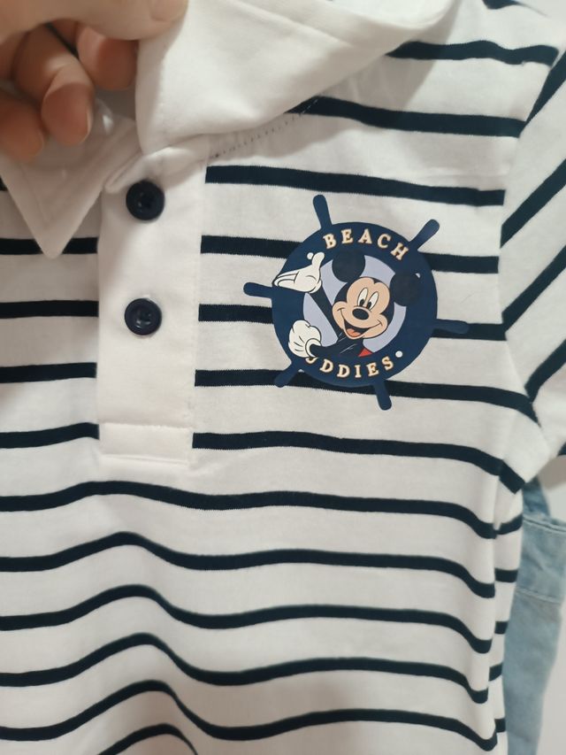 Conjunto de peto y camiseta niño 18 meses
