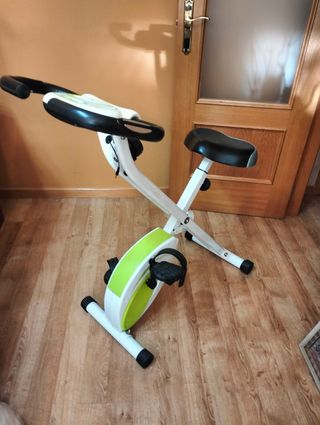 Bicicleta Estática Plegable.