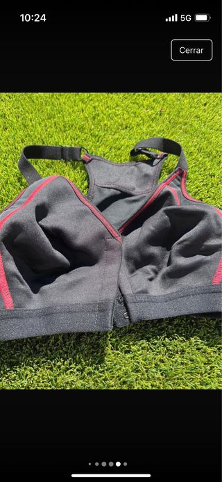 Sujetador deportivo Selene 85B negro