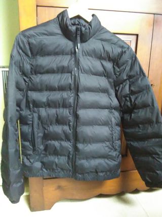Plumífero Zara Hombre Talla M Negro
