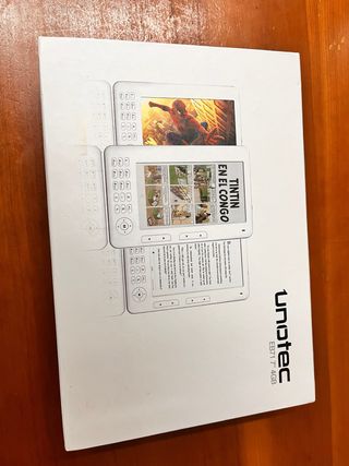 Lector Ebook Unotec EB71 7 4GB Blanco