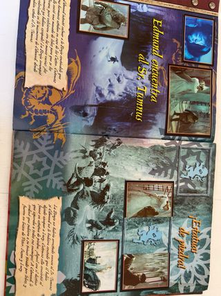 Álbum Cromos Narnia El León, La Bruja y El Armario