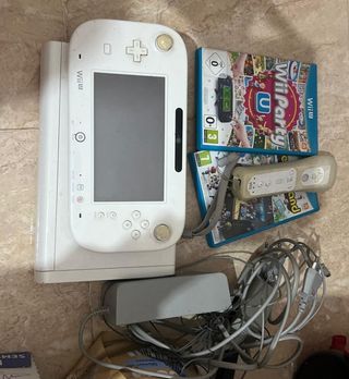 Nintendo Wii U Blanca + Juegos