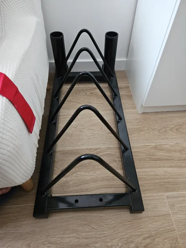 Organizador de pesas negro