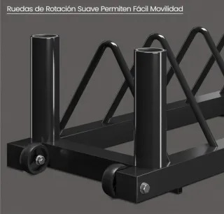 Organizador de pesas negro