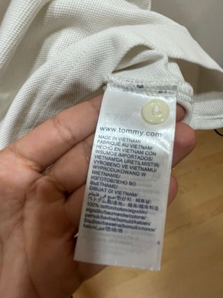 Polo Tommy Hilfiger Blanco