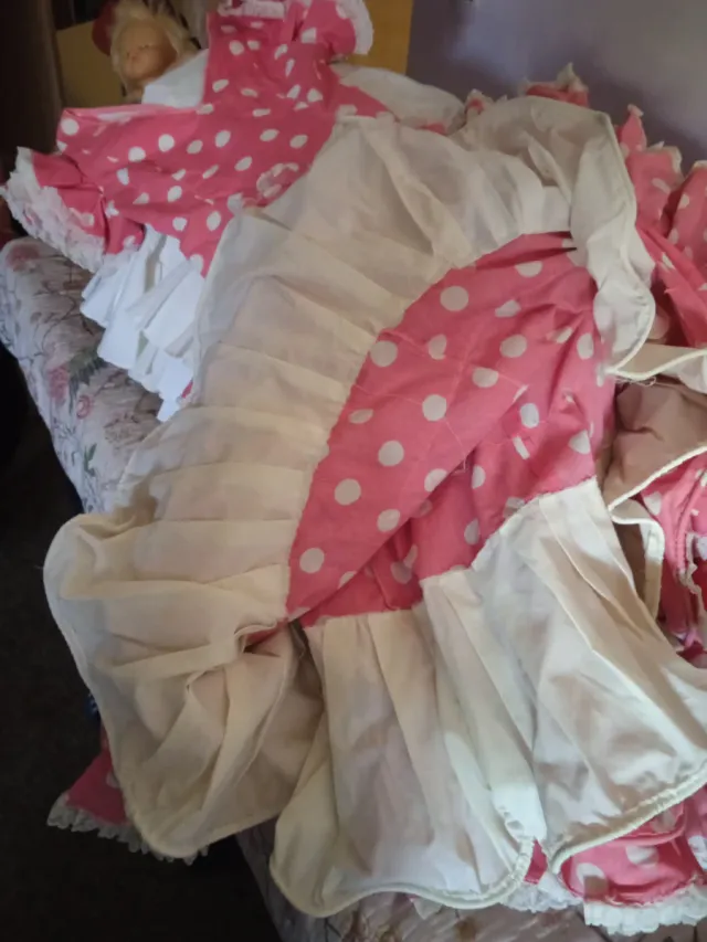 Traje Sevillana Hecho a Mano Talla 38