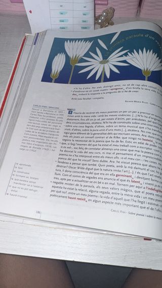 Llengua catalana i literatura, 1 Batxillerat 2017