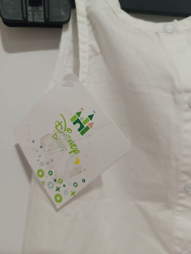 Vestido blanco bebé Winnie Pooh