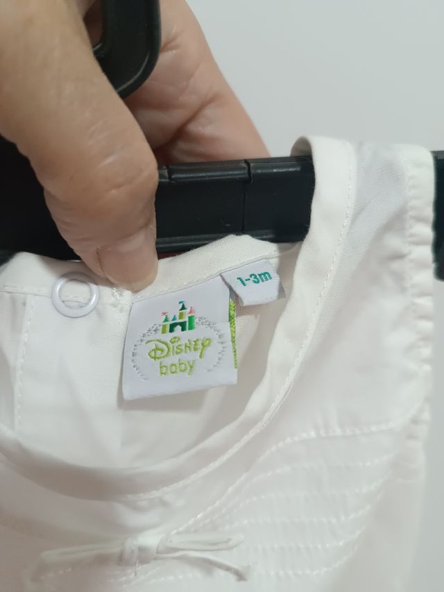 Vestido blanco bebé Winnie Pooh