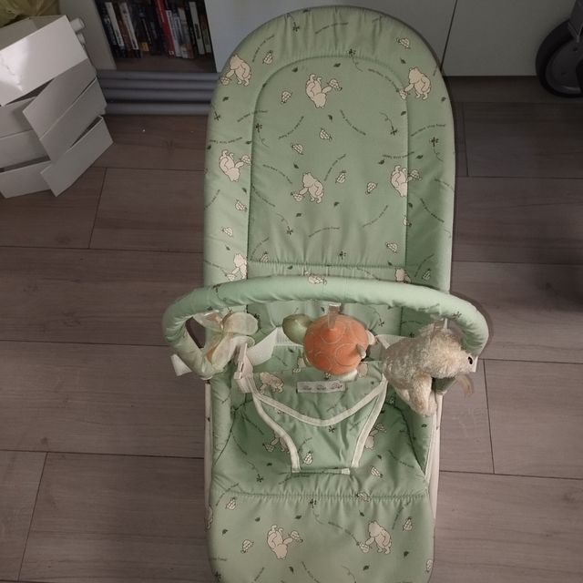 Hamaca para bebé con peluches