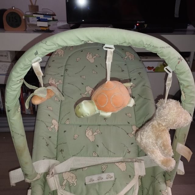 Hamaca para bebé con peluches
