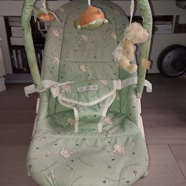 Hamaca para bebé con peluches