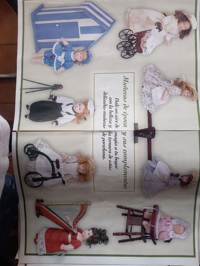 Antiche bambole in porcellana