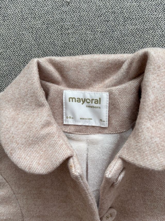 Abrigo Mayoral 6-9 meses