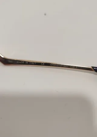 Gafas Cartier Azules y Doradas