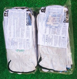 10 guantes talla 9 y 6 talla 10 