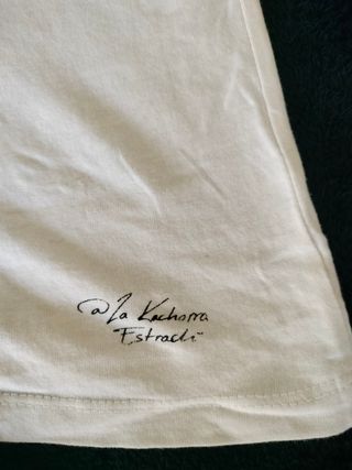 Camiseta flamenca mujer blanca