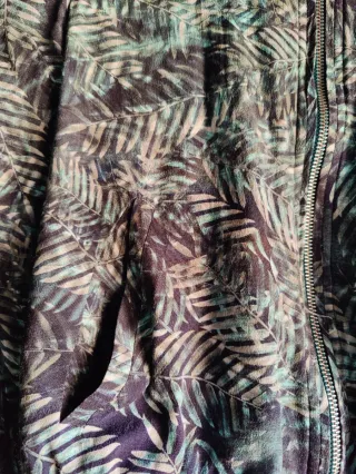 Chaqueta Bomber Salsa Estampada