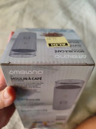 Ambiano Molinillo de Café Eléctrico 180W