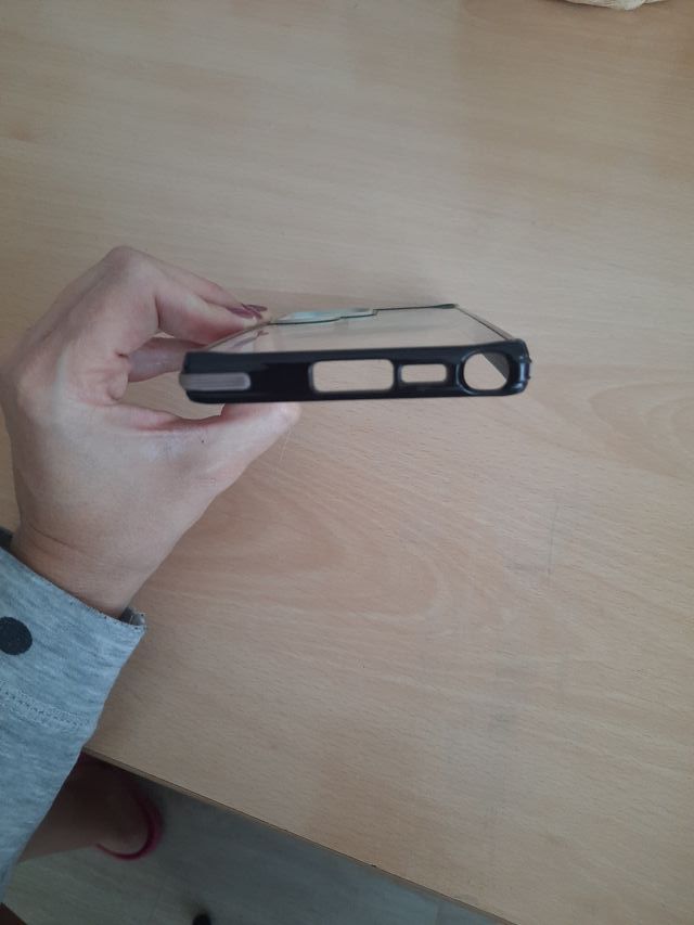 Funda Samsung Galaxy S23 Ultra Transparente y verd