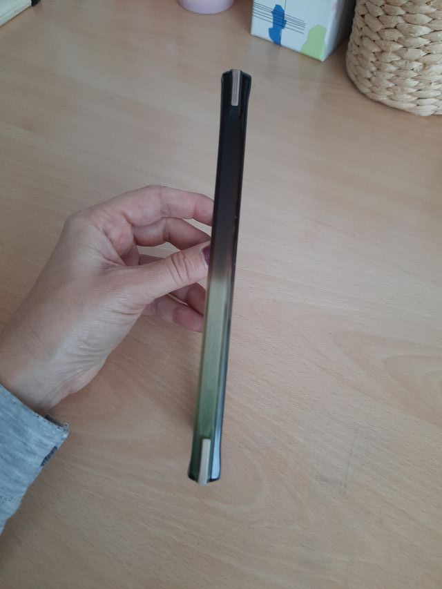 Funda Samsung Galaxy S23 Ultra Transparente y verd