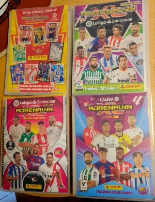 Álbumes Panini Adrenalyn XL (Varios Años)