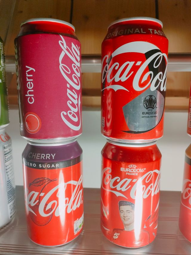 Lotto 10 lattine Coca Cola