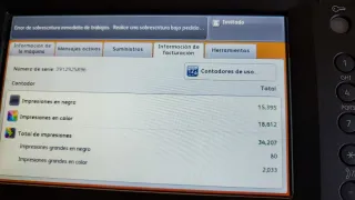 Impresora Xerox WorkCentre 7835 como nueva